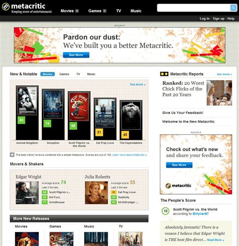 sites like metacritic|12 Great Metacritic Alternatives: Top Movie Databases in 2022 .